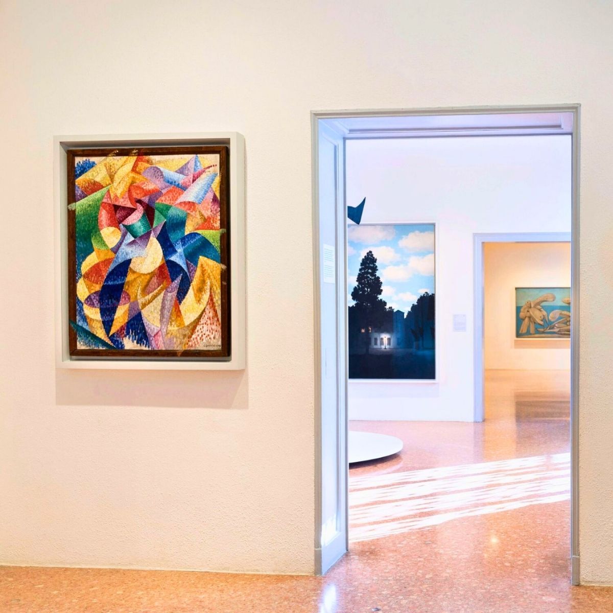 inside of Peggy Guggenheim Collection in Venice