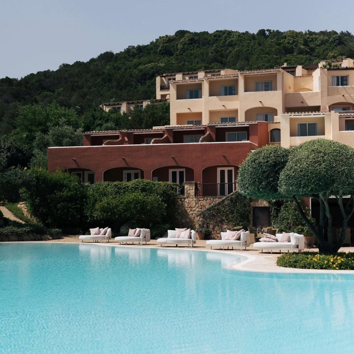 CPH Pevero Hotel Porto Cervo Gulf of Pevero Sardinia panoramic sea views