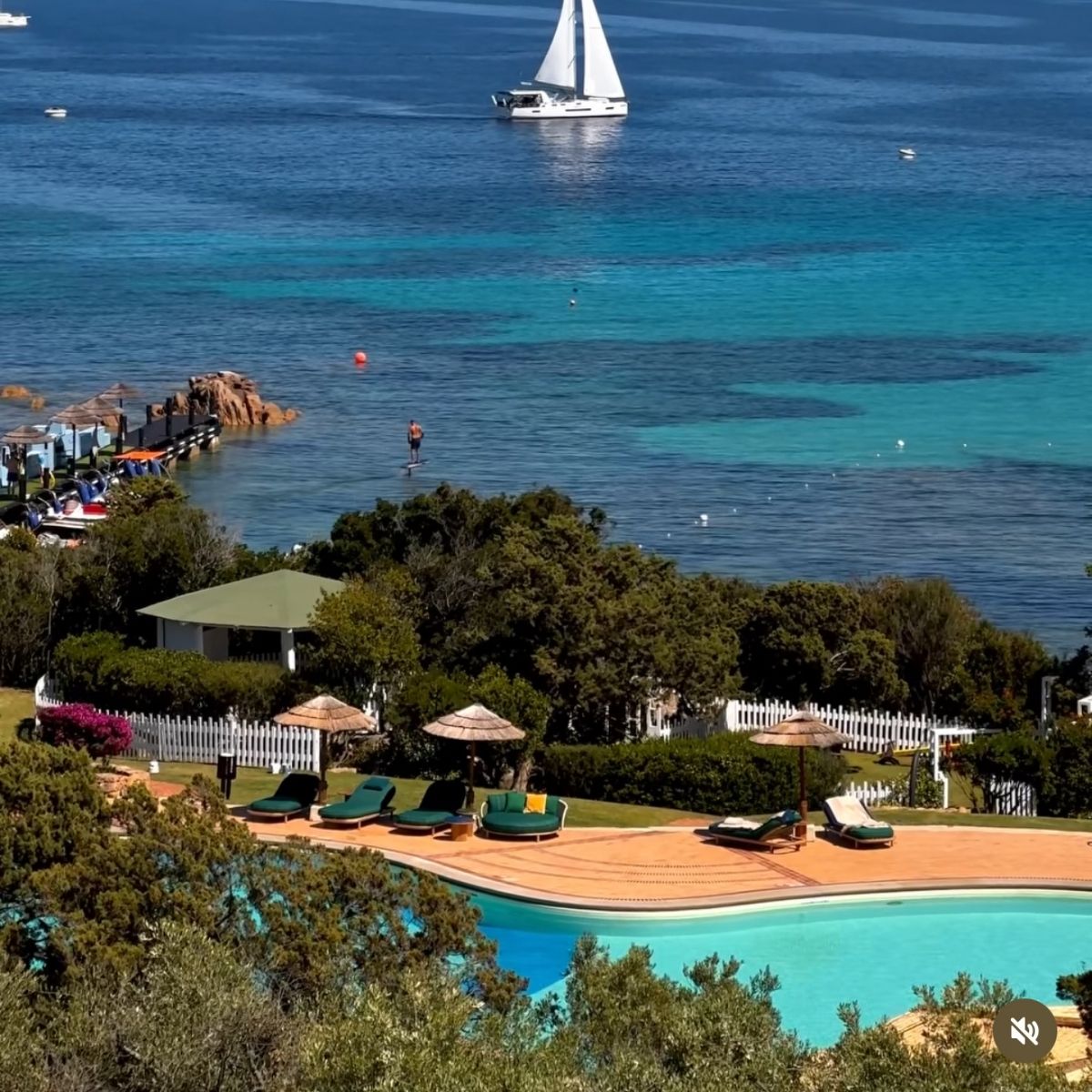 Romazzino A Belmond Hotel Costa Smeralda Sardinia white sand beach Riviera elegance