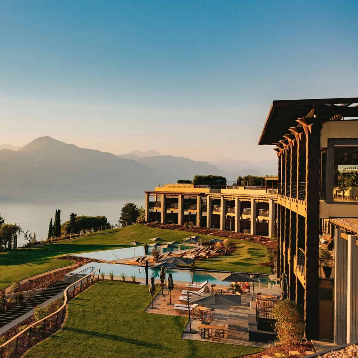 Cape of Sense Lake Garda panoramic luxury hotel