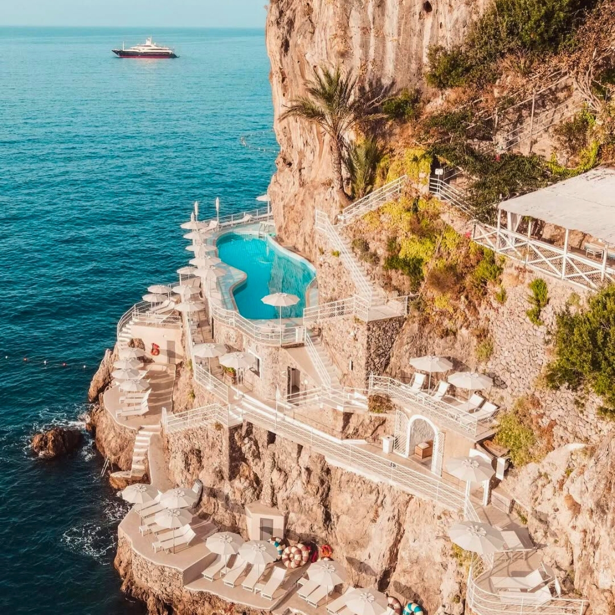 Hotel Miramalfi Amalfi Coast clifftop luxury infinity pool