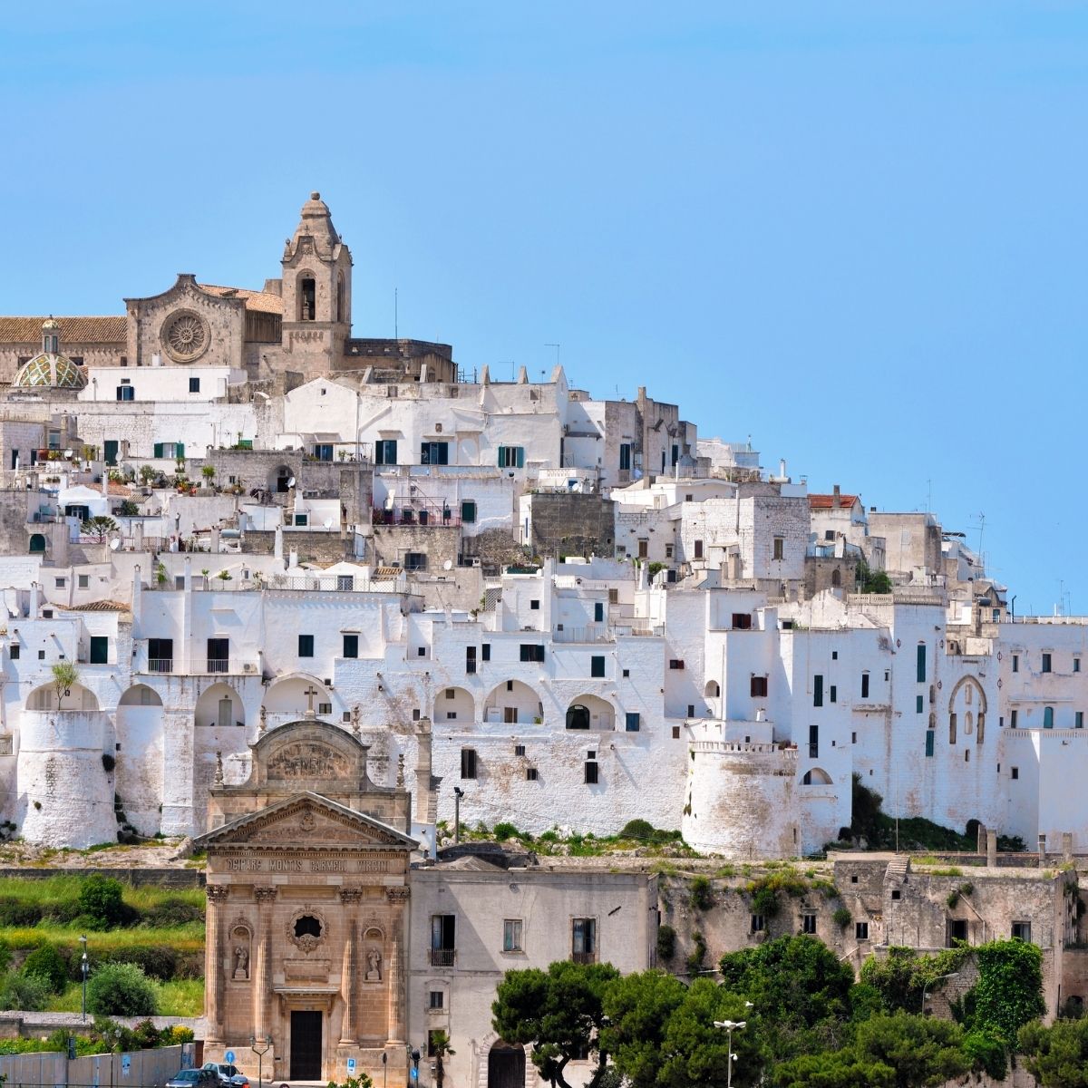 Whitewashed towns of the Valle d'Itria in Puglia