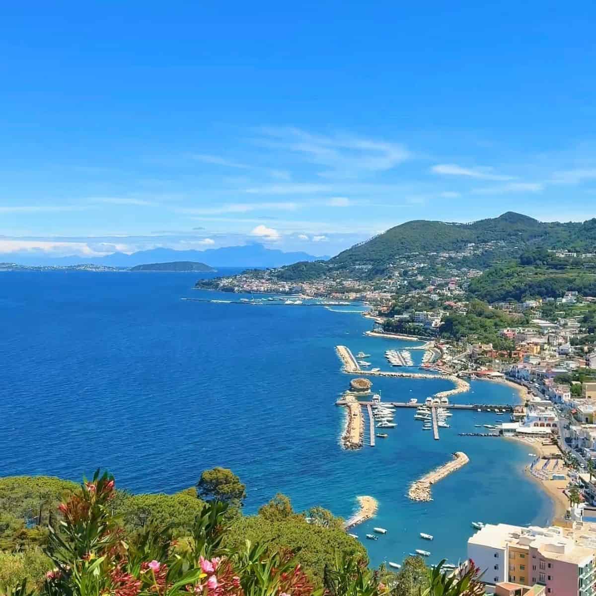 San Montano Resort and Spa overlooking Bay of San Montano Ischia