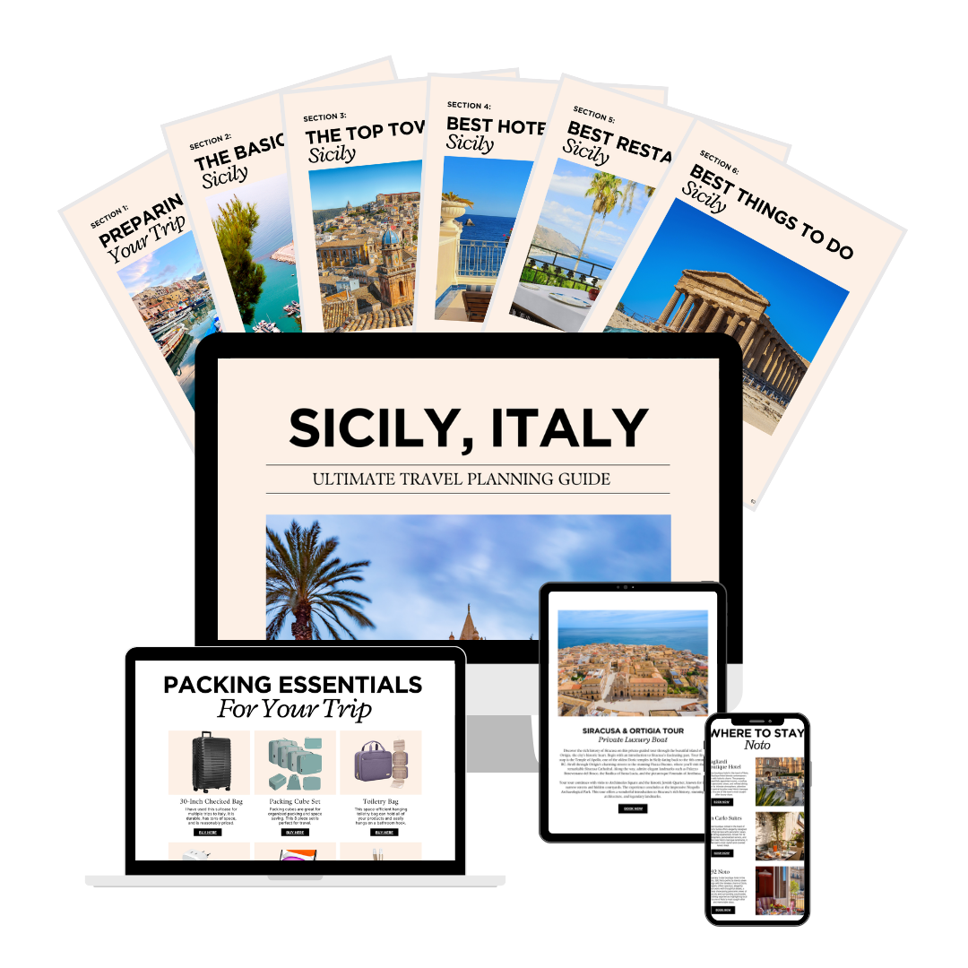 Sicily Travel Guide - What's Inside