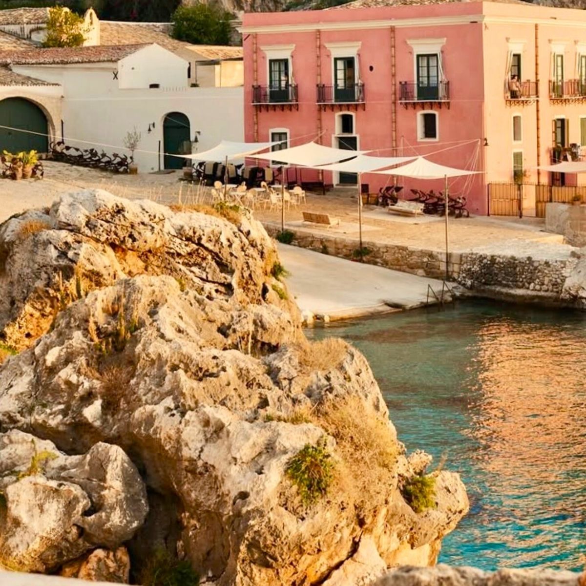 Tonnara di Scopello historic tuna fishery hotel in Sicily